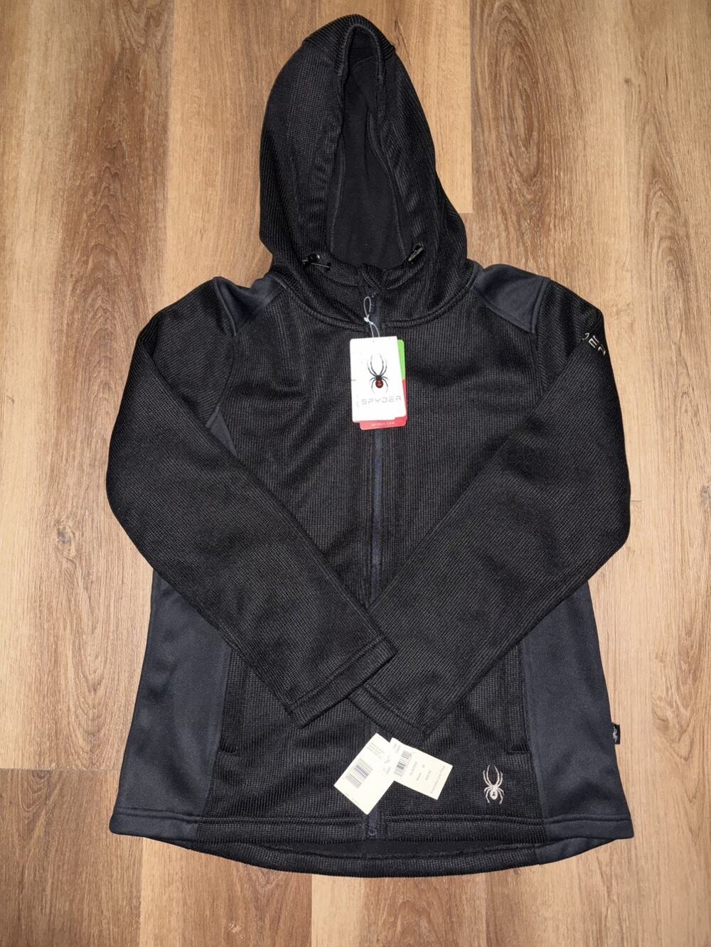 Spyder Women's Layna Full Zip Jacket Medium Black